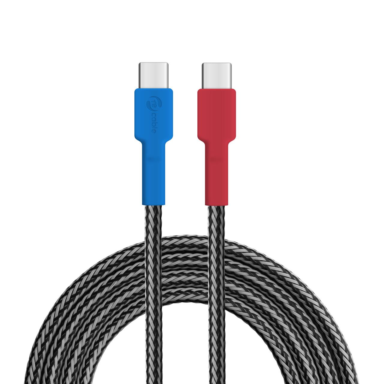 nachhaltiges USB-C Kabel von recable fair und transparent Helmkasuar