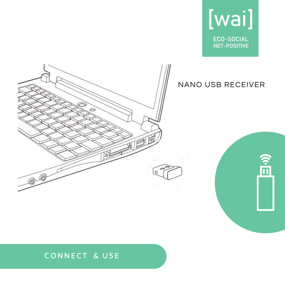 Connect and USe - einfache Installation mit Nano USB-Receiver